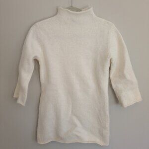 Vintage angora white sweater Zara